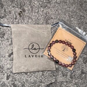 Purple Beaded Bracelet